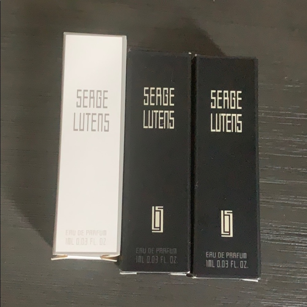 Surge Lutens Ambre sultan/L eau paille/Lorpheline